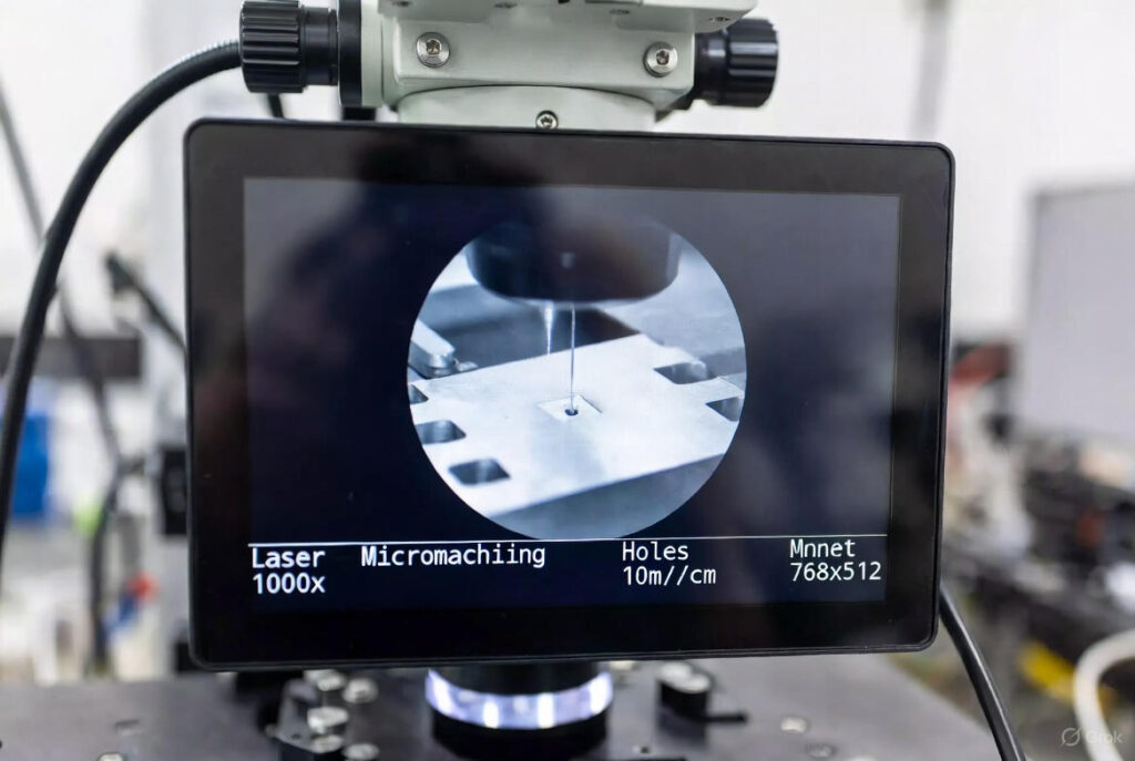 laser engineering video microscope