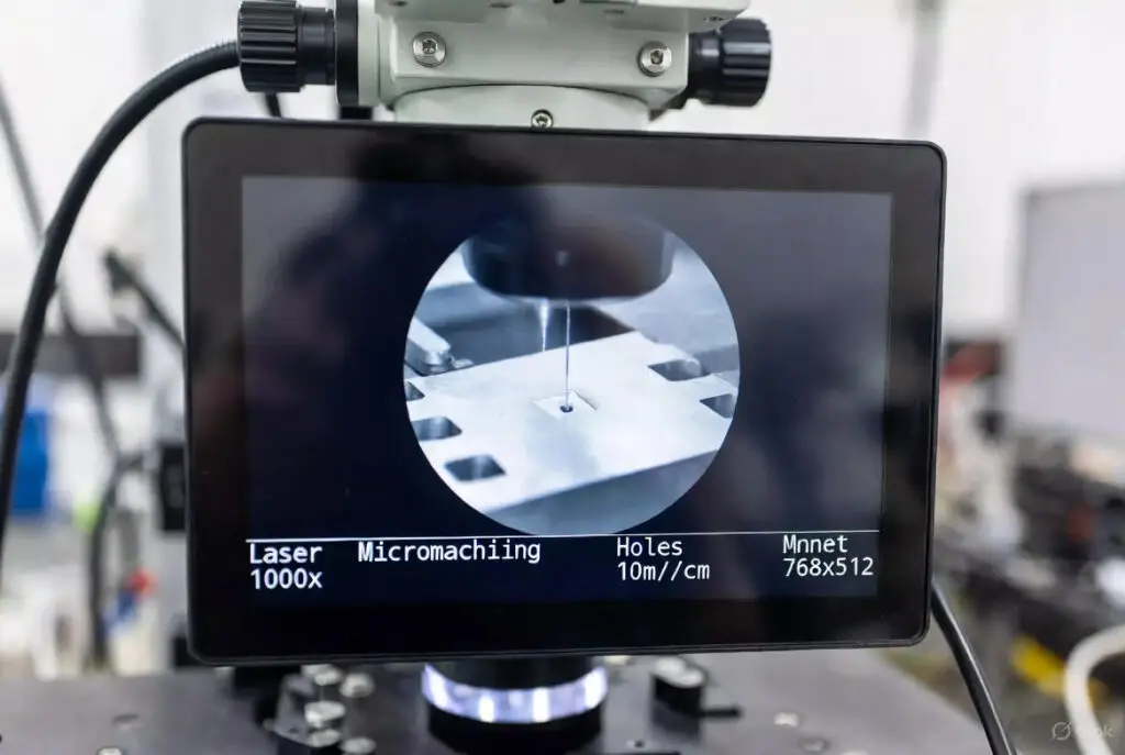 laser engineering video microscope